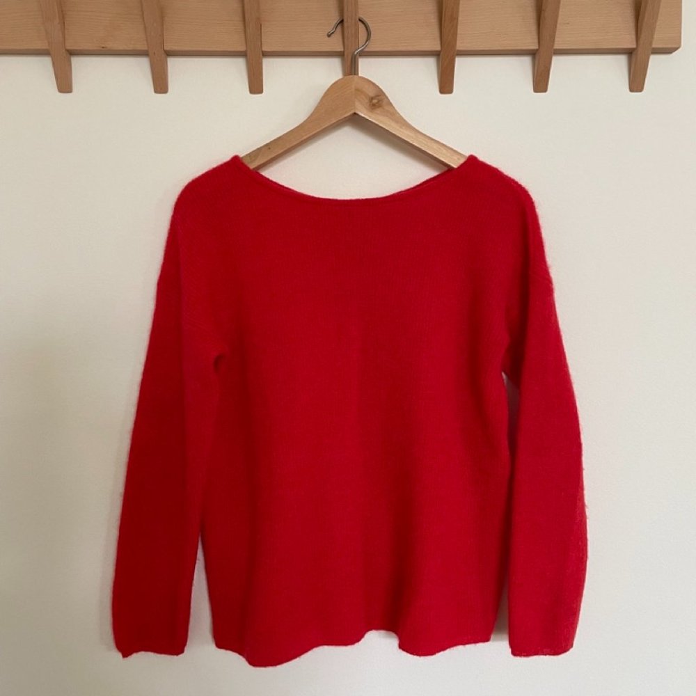Sezane Gaspard Cardigan, S, Red